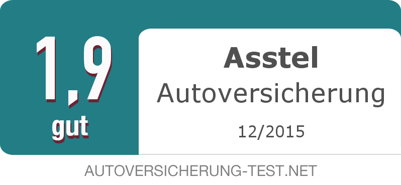 Testsiegel: Asstel Autoversicherung width=