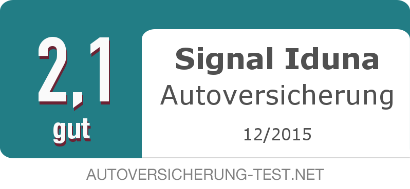 Testsiegel: Signal Iduna Autoversicherung width=